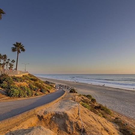 Ocean View From Private Patio, Across Street From Beach Apartment Carlsbad Exterior photo