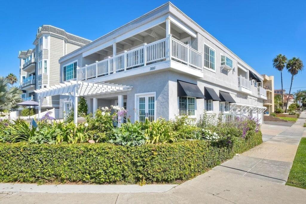 Ocean View From Private Patio, Across Street From Beach Apartment Carlsbad Exterior photo