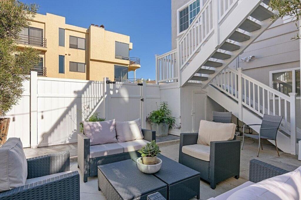 Ocean View From Private Patio, Across Street From Beach Apartment Carlsbad Exterior photo