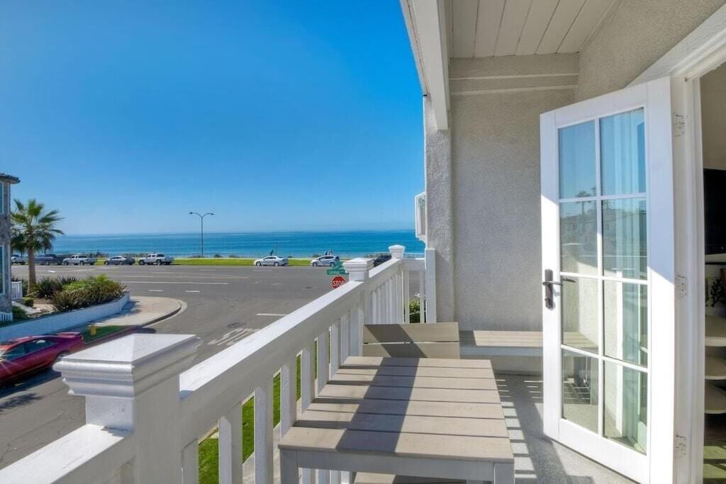 Ocean View From Private Patio, Across Street From Beach Apartment Carlsbad Exterior photo